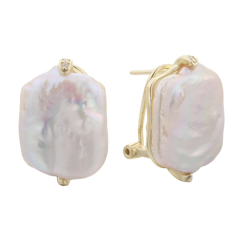 PLE07831 Orecchino barocco in argento sterling 925